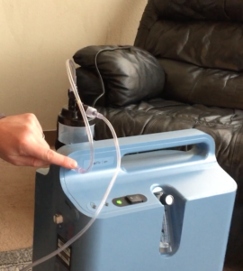 Using An Oxygen Concentrator With A Bubble Humidier Bottle