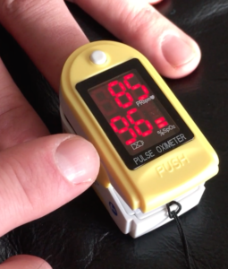 Pulse Oximeter Reading Demonstration